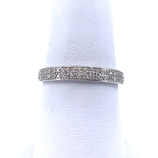 White Gold Ring - HK Jewels