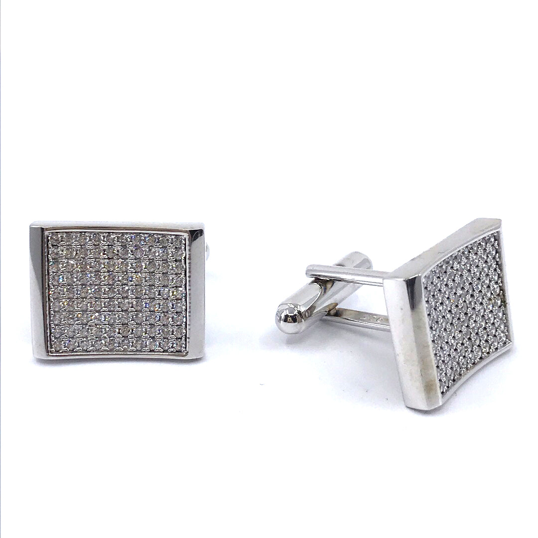 Sterling Silver Cufflinks - HK Jewels