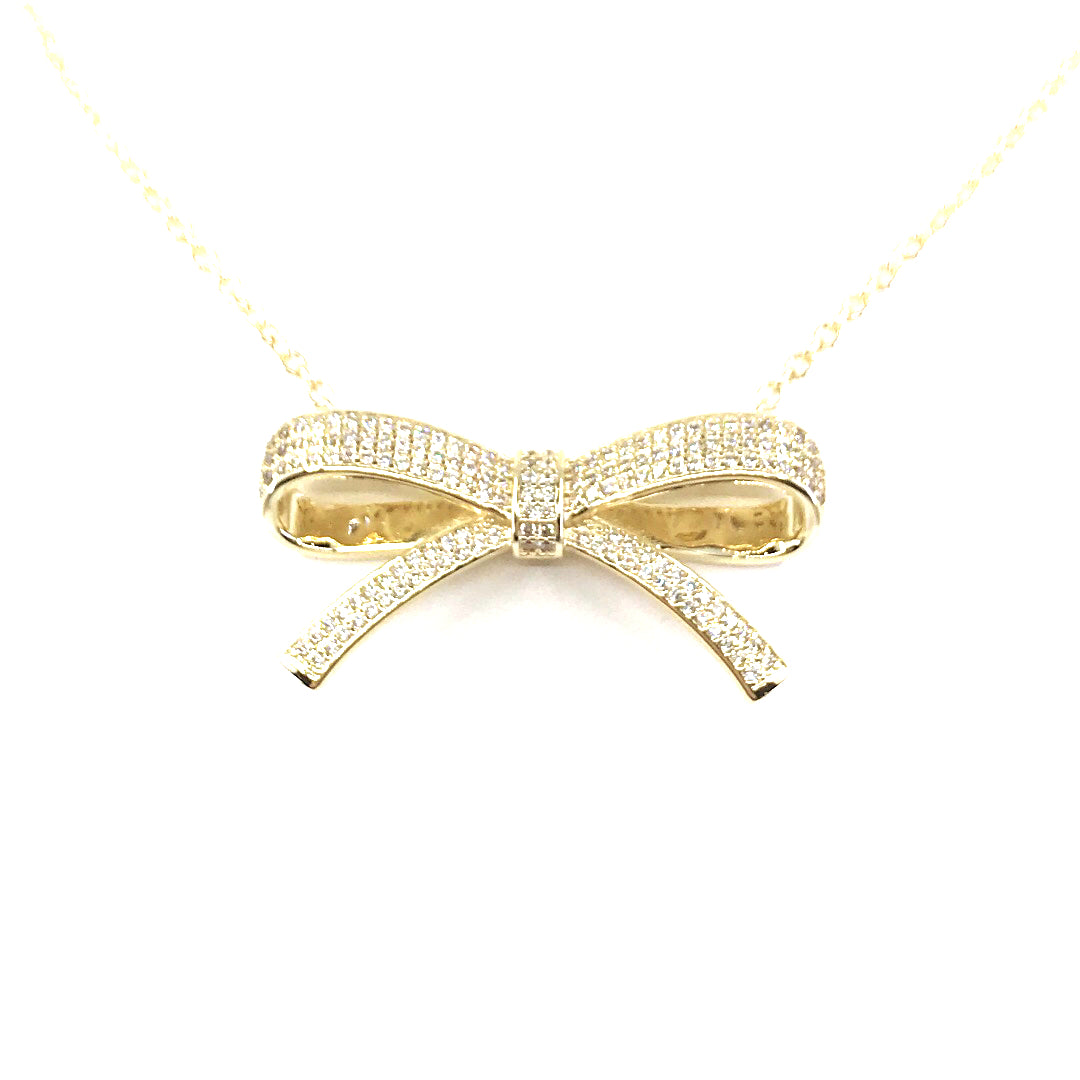 Bow Necklace - HK Jewels