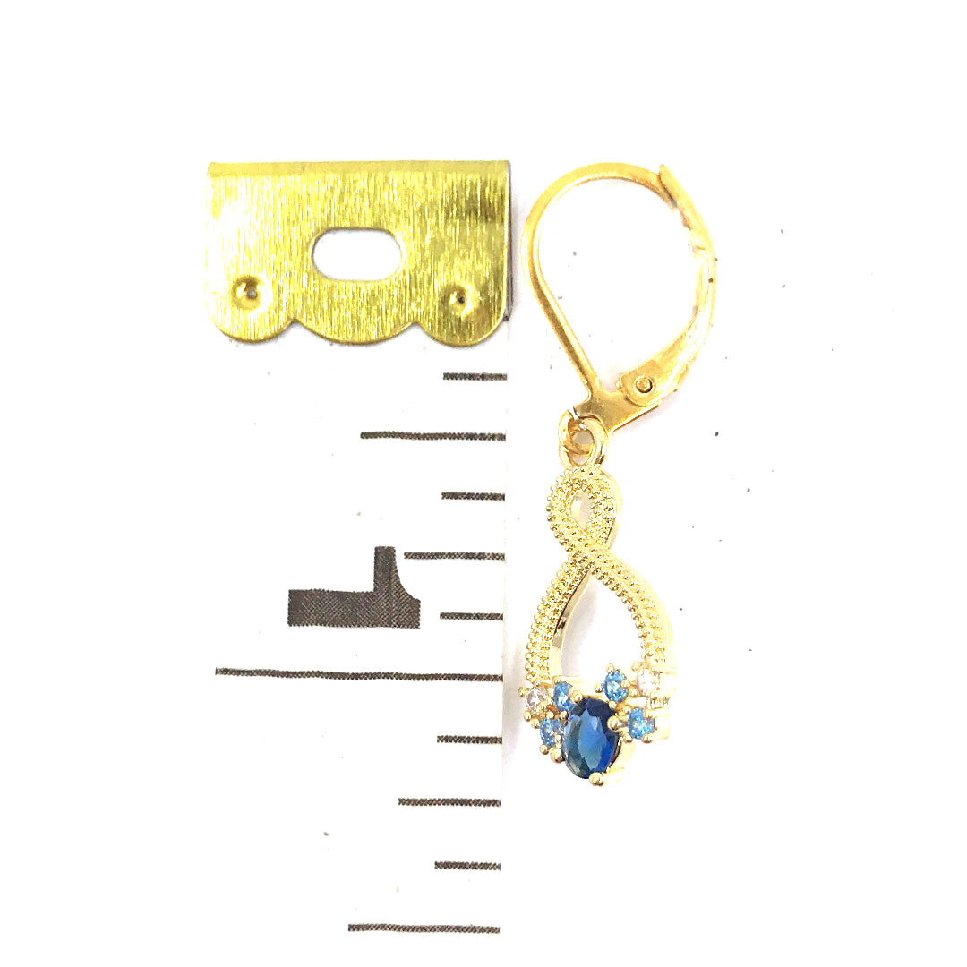 Surgical Steel Multicolor Twist Earrings - HK Jewels