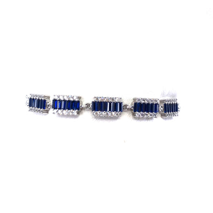 Sterling Silver Square Bracelet - HK Jewels