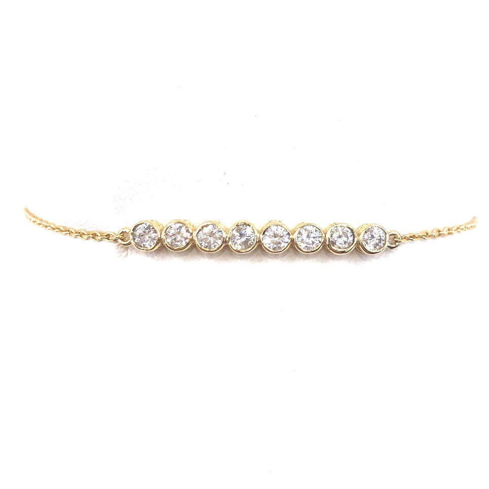Sterling Silver Bar Bracelet - HK Jewels