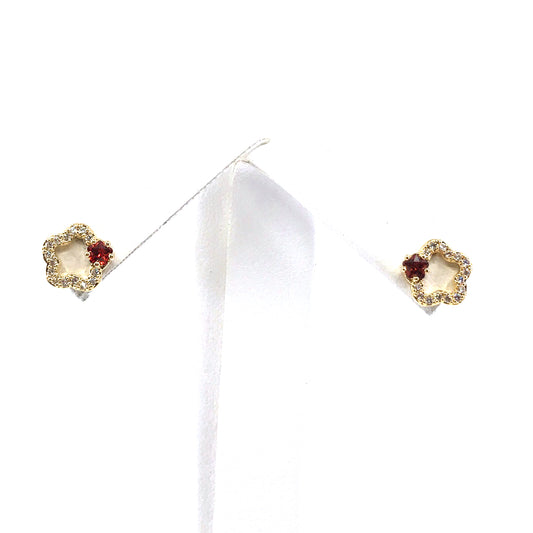 Surgical Steel Flower Studs - HK Jewels