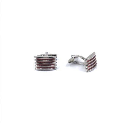 Stainless Steel Cufflinks - HK Jewels