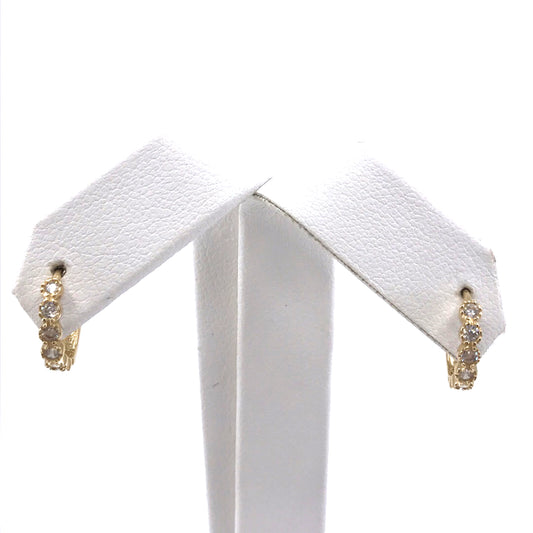 14K Gold Hoop Earrings - HK Jewels