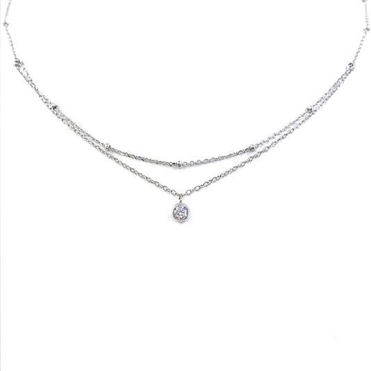 Sterling Silver Necklace - HK Jewels