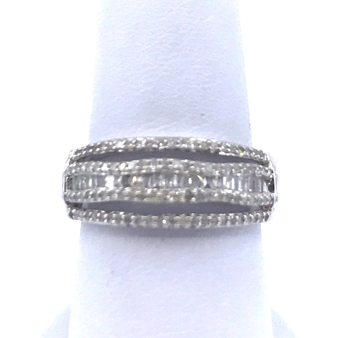 14K White Gold Ring - HK Jewels